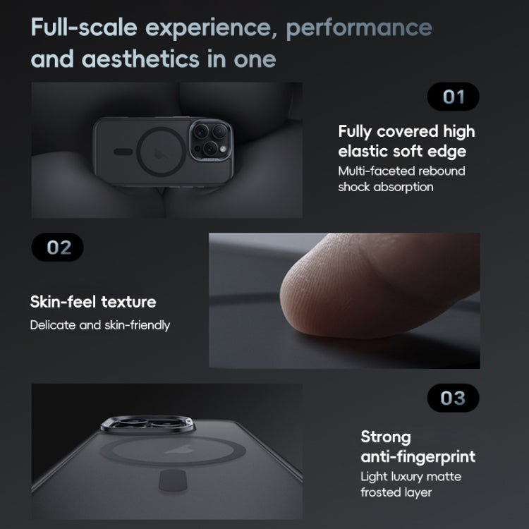 Étui magnétique antichoc Benks Skin Feel MagSafe pour téléphone