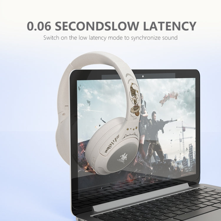 GT2 No Delay Game HiFi Bass Stereo Bluetooth Wireless Headphones