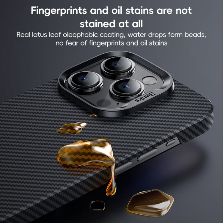 Benks Classic Kevlar 600D Fiber MagSafe Phone Case, For iPhone 16 Plus