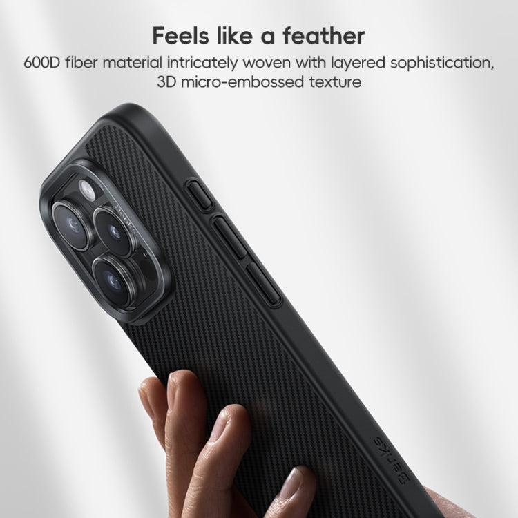Benks MagSafe Kevlar Fiber Ultra-thin Shockproof Phone Case, For iPhone 16 Pro, For iPhone 16 Plus, For iPhone 16