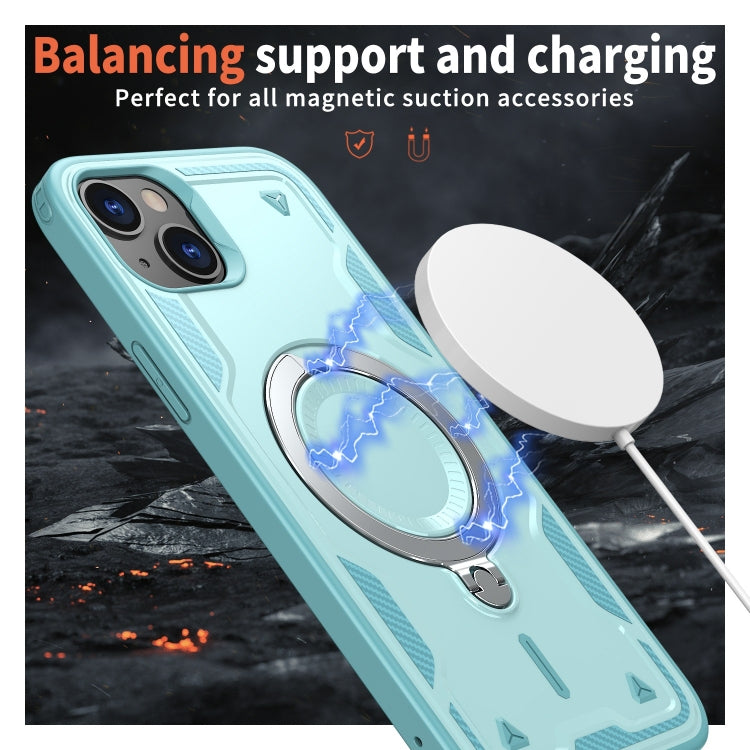 PC Hybrid TPU Armor MagSafe Ring Holder Phone Case, For iPhone 14, For iPhone 14 Pro, For iPhone 14 Pro Max