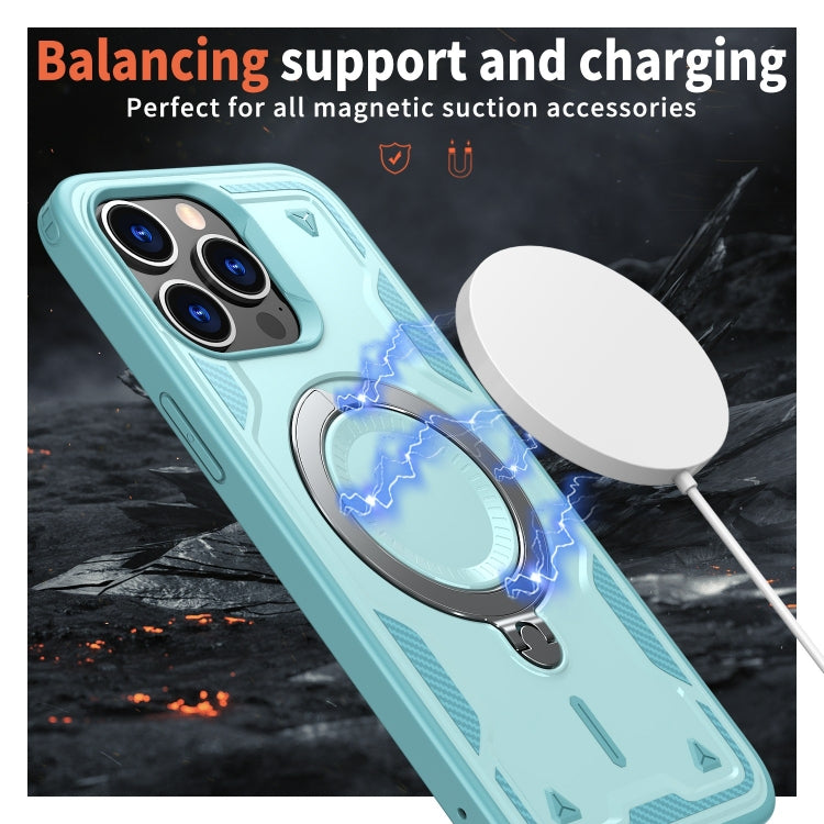 PC Hybrid TPU Armor MagSafe Ring Holder Phone Case, For iPhone 13 Pro, For iPhone 13, For iPhone 12