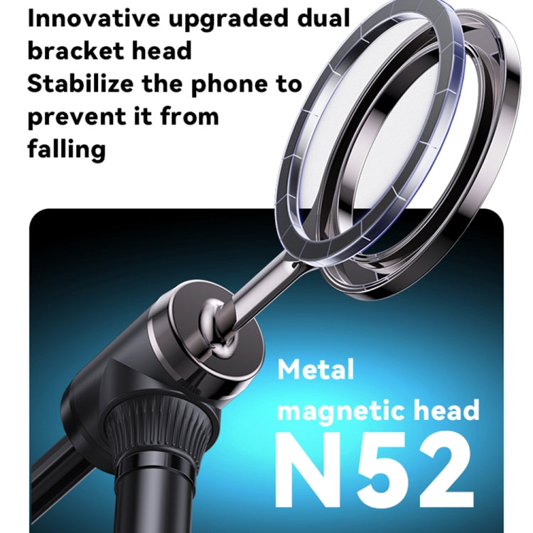 Yesido C297 Dual-use Live Broadcast Desktop Stand Metal Spring Clip / Magnetic Ring