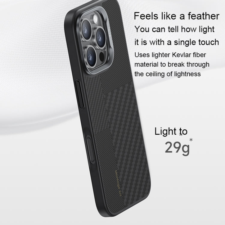 Benks Montage MagSafe Kevlar Fiber Phone Case, For iPhone 16 Pro Max, For iPhone 16 Pro