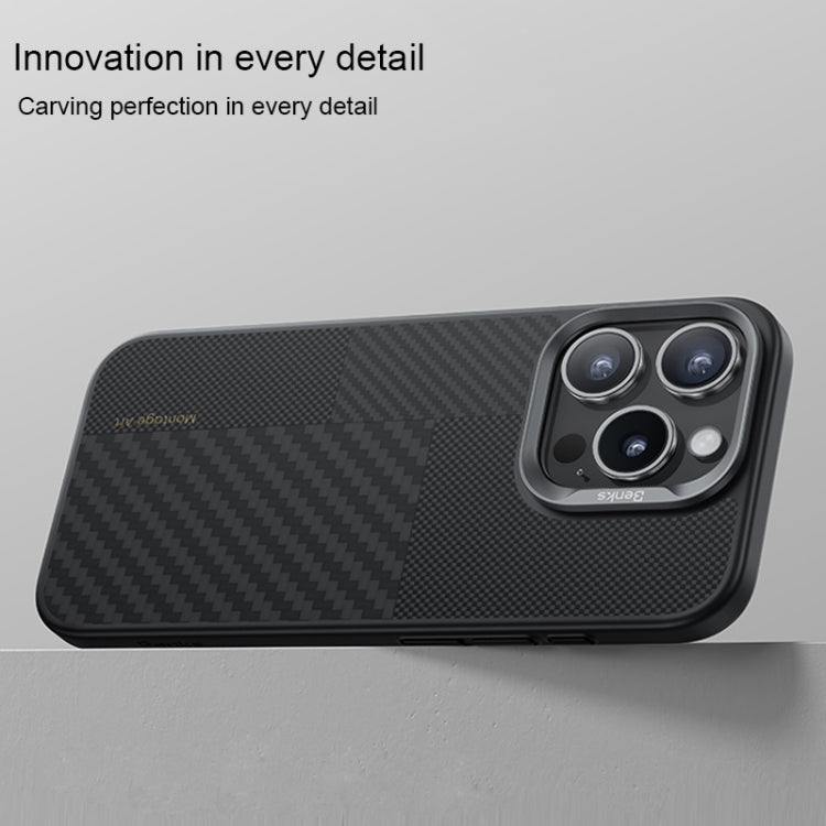 Benks Montage MagSafe Kevlar Fiber Phone Case, For iPhone 16 Pro Max, For iPhone 16 Pro
