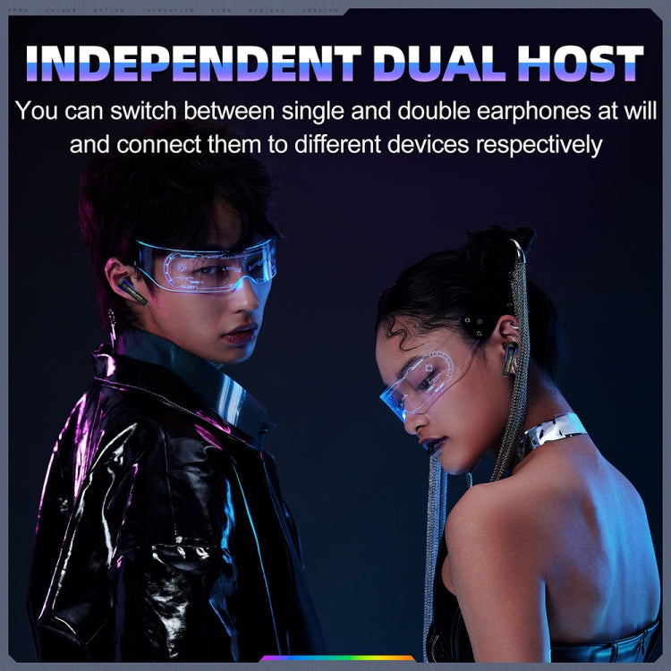 ONIKUMA T27 Dual Mode Cool Wireless Bluetooth Earphone, T27