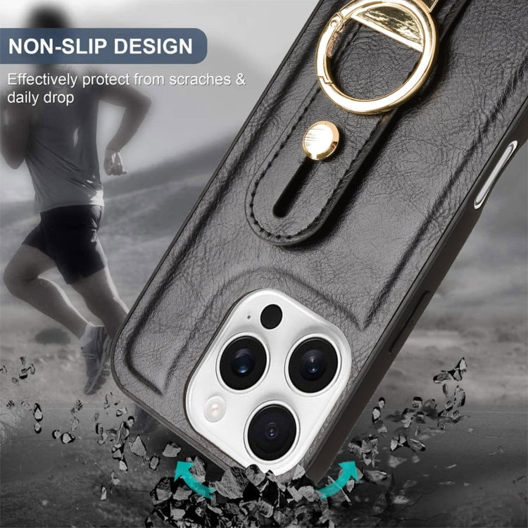 Wristband Leather Back Phone Case