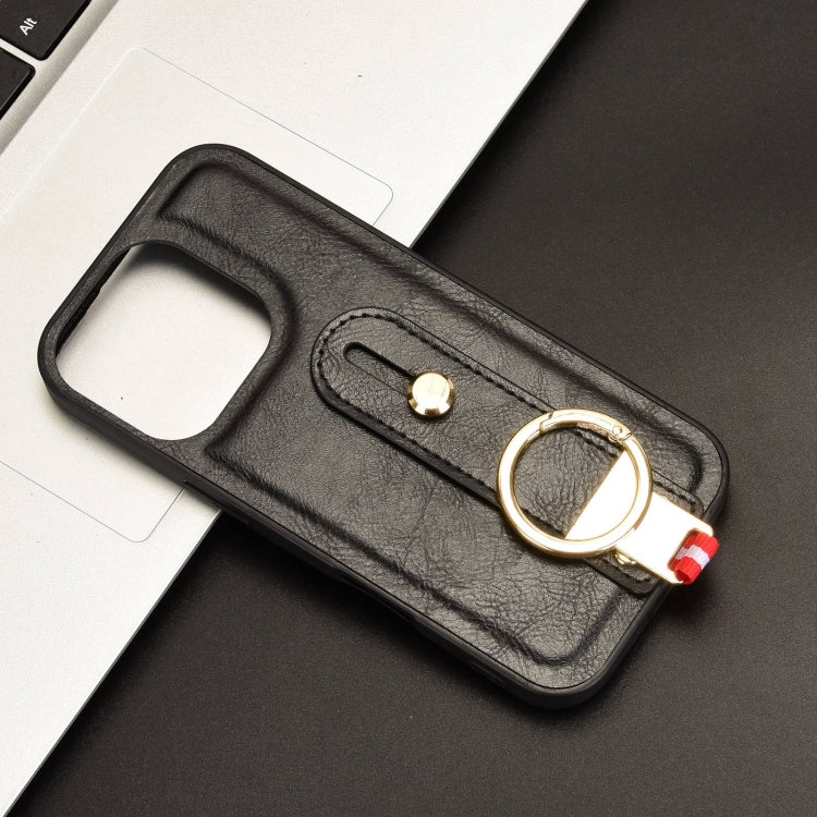 Wristband Leather Back Phone Case