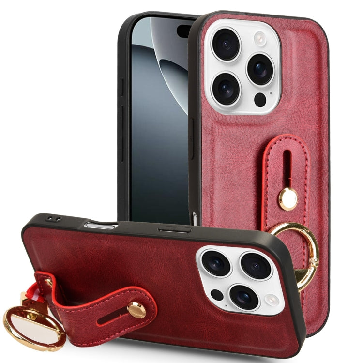 Wristband Leather Back Phone Case