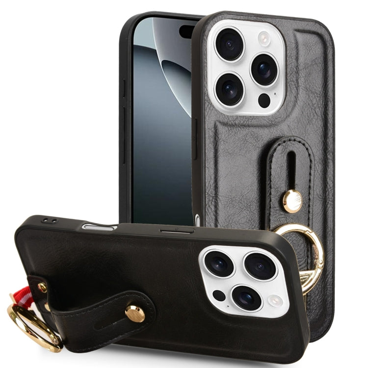 Wristband Leather Back Phone Case