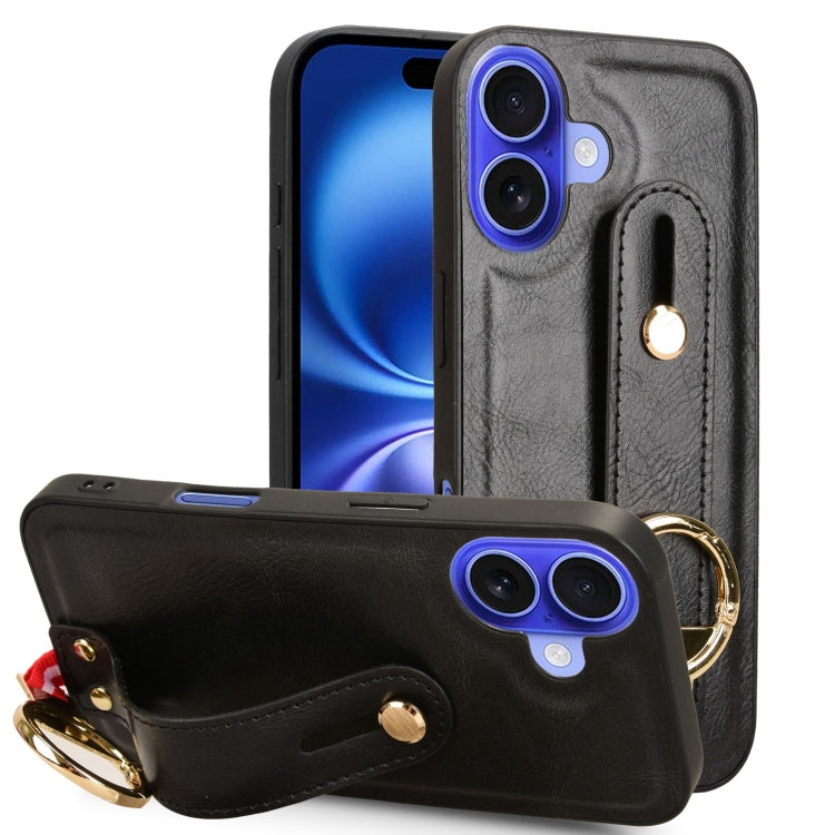 Wristband Leather Back Phone Case
