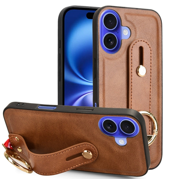 Wristband Leather Back Phone Case
