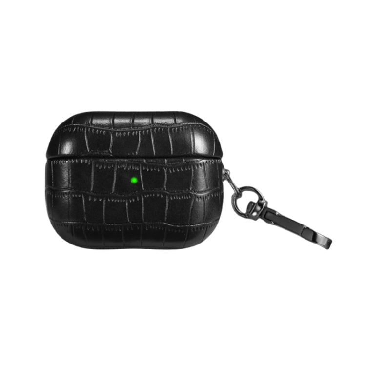 Crocodile Texture Earphone Protective Case, For AirPods 4, For AirPods Pro 2, For AirPods 3
