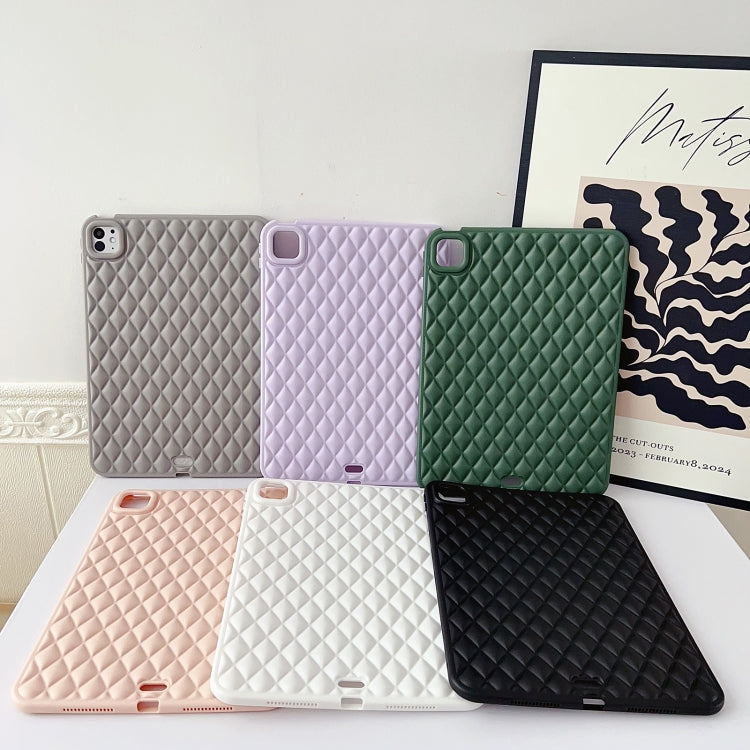 Diamond Lattice TPU Tablet Case, For iPad Air 11 2025 / 2024, For iPad Pro 11 2024