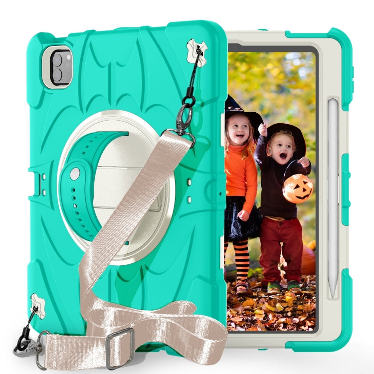Bat Hand Grip Turntable Stand Tablet Case, For iPad mini 6 / mini 2024, For iPad Air 11 2024 / 10.9 2022, For iPad Pro 11 2024, For iPad Pro 11 2022 / Air 10.9 2022