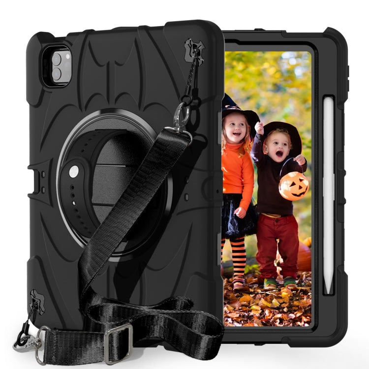 Bat Hand Grip Turntable Stand Tablet Case, For iPad mini 6 / mini 2024, For iPad Air 11 2024 / 10.9 2022, For iPad Pro 11 2024, For iPad Pro 11 2022 / Air 10.9 2022