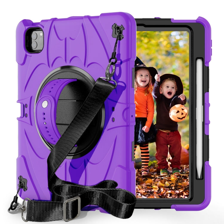 Bat Hand Grip Turntable Stand Tablet Case, For iPad Pro 11 2022 / Air 10.9 2022, For iPad 10.2 2021 / 2020 / 2019, For iPad 9.7 2018 / 2017 / Air 2