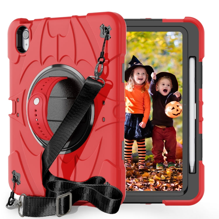 Bat Hand Grip Turntable Stand Tablet Case, For iPad Air 11 2026 / 2025 / 2024, For iPad Pro 11 2025 / 2024, For iPad 10th Gen 10.9 2022, For iPad mini 6 / mini 2024