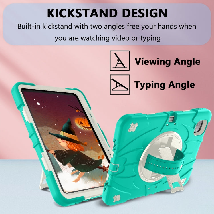 Bat Hand Grip Turntable Stand Tablet Case, For iPad Pro 11 2025 / 2024, For iPad 10th Gen 10.9 2022, For iPad Air 11 2025 / 2024, For iPad mini 6 / mini 2024