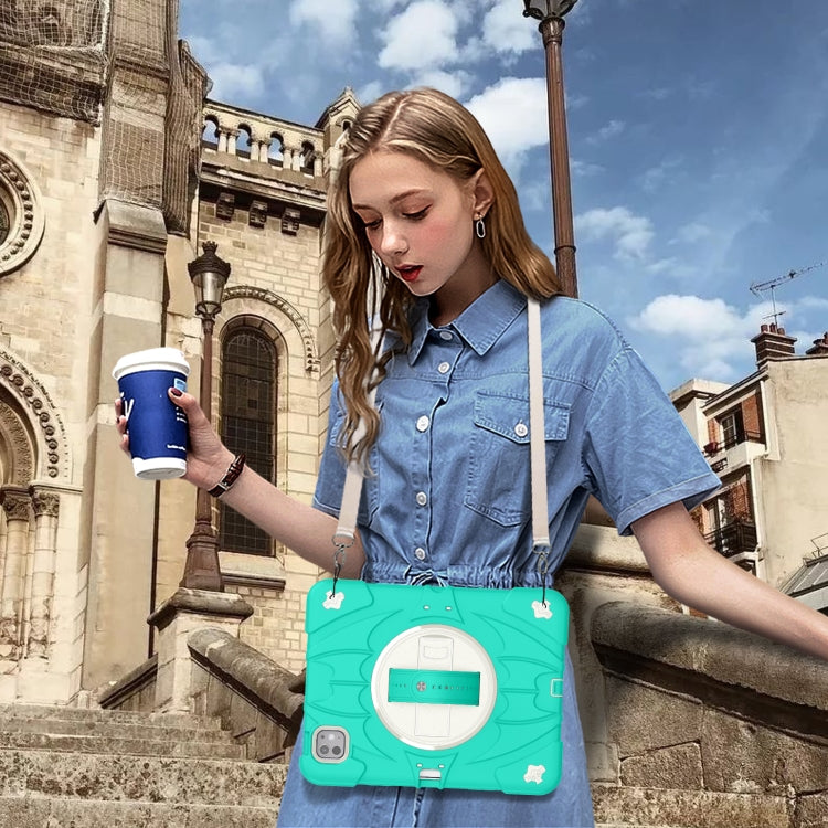 Bat Hand Grip Turntable Stand Tablet Case, For iPad Pro 11 2025 / 2024, For iPad 10th Gen 10.9 2022, For iPad Air 11 2025 / 2024, For iPad mini 6 / mini 2024