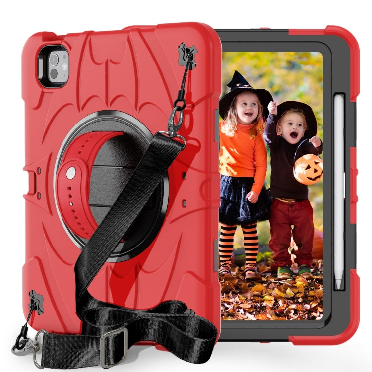 Bat Hand Grip Turntable Stand Tablet Case, For iPad Pro 11 2025 / 2024, For iPad 10th Gen 10.9 2022, For iPad Air 11 2025 / 2024, For iPad mini 6 / mini 2024