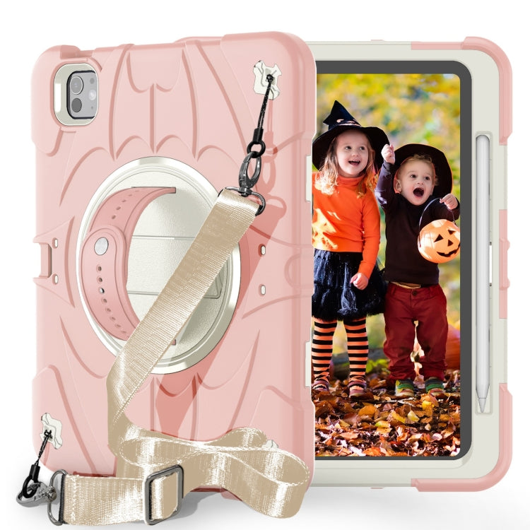 Bat Hand Grip Turntable Stand Tablet Case, For iPad Pro 11 2025 / 2024, For iPad 10th Gen 10.9 2022, For iPad Air 11 2025 / 2024, For iPad mini 6 / mini 2024