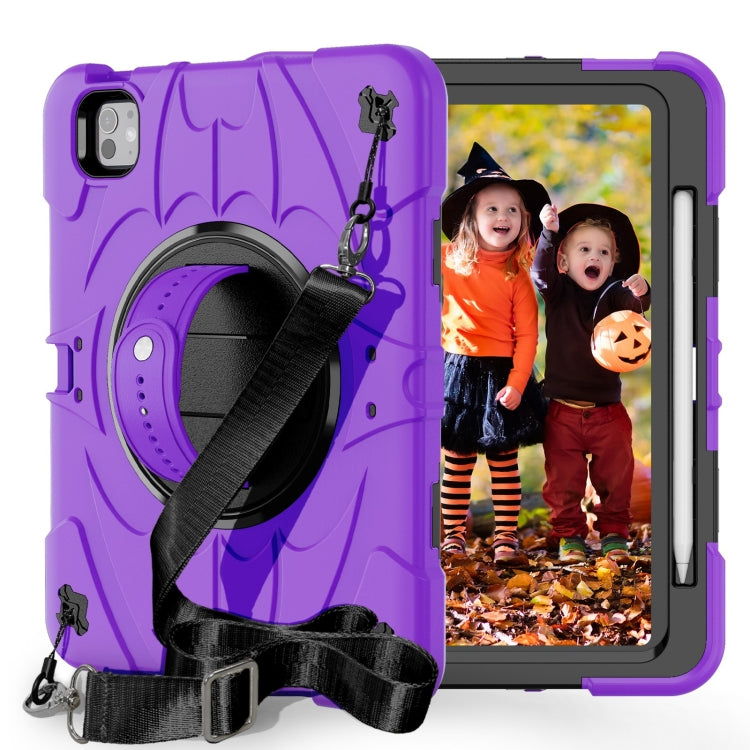 Bat Hand Grip Turntable Stand Tablet Case, For iPad Pro 11 2025 / 2024, For iPad 10th Gen 10.9 2022, For iPad Air 11 2025 / 2024, For iPad mini 6 / mini 2024