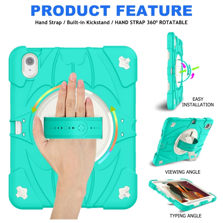 Étui pour tablette avec support de platine Bat Hand Grip, pour iPad 10.2 (2021/2020/2019), iPad 9.7 (2018/2017/Air 2)