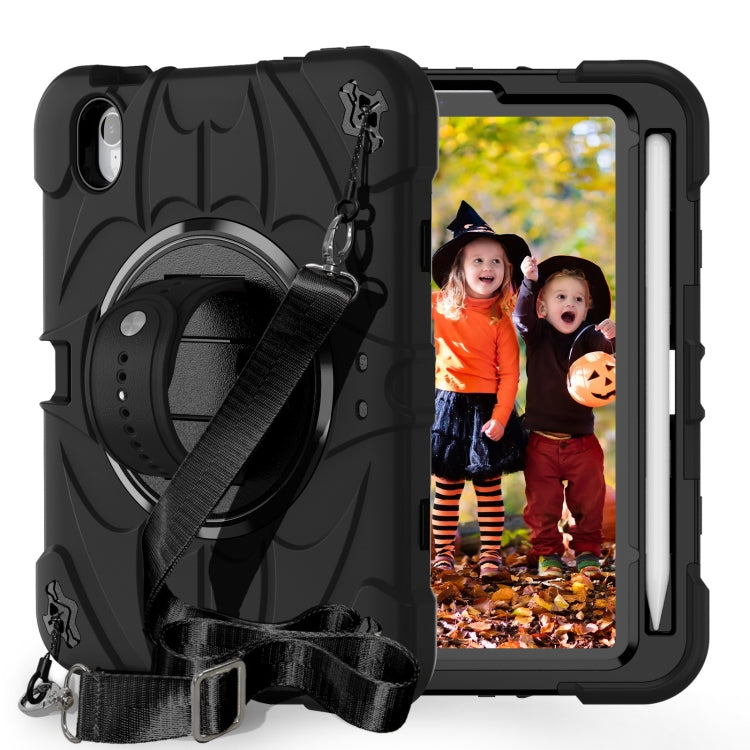 Bat Hand Grip Turntable Stand Tablet Case, For iPad Pro 11 2025 / 2024, For iPad 10th Gen 10.9 2022, For iPad Air 11 2025 / 2024, For iPad mini 6 / mini 2024