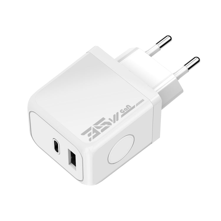 M167 PD 35W Type-C and USB QC 3.0 Fast Charger, EU Plug, US Plug