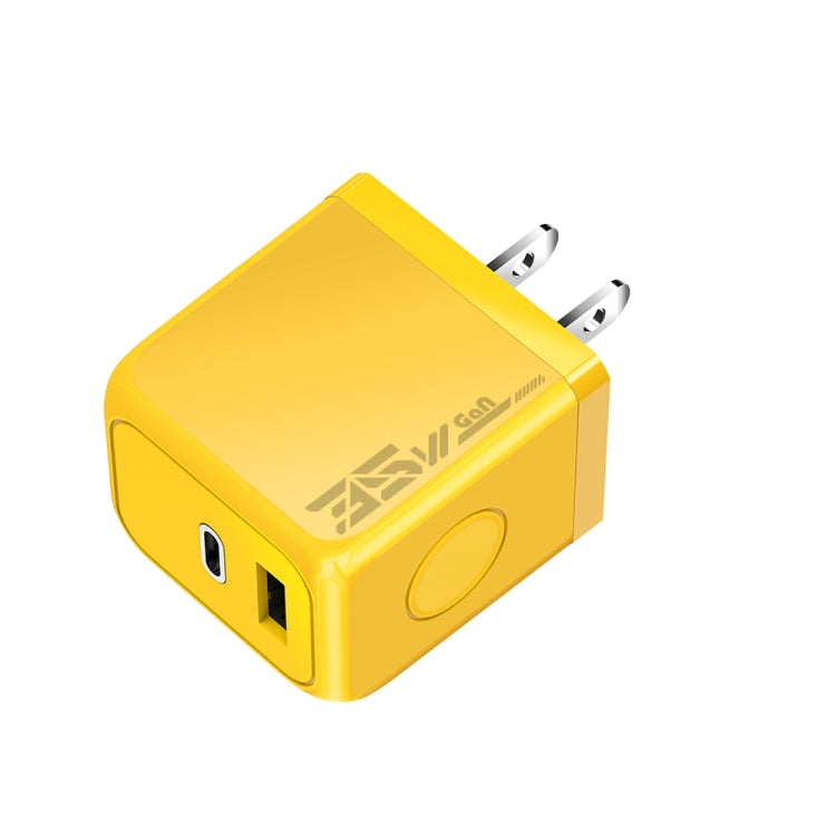 M167 PD 35W Type-C and USB QC 3.0 Fast Charger, EU Plug, US Plug