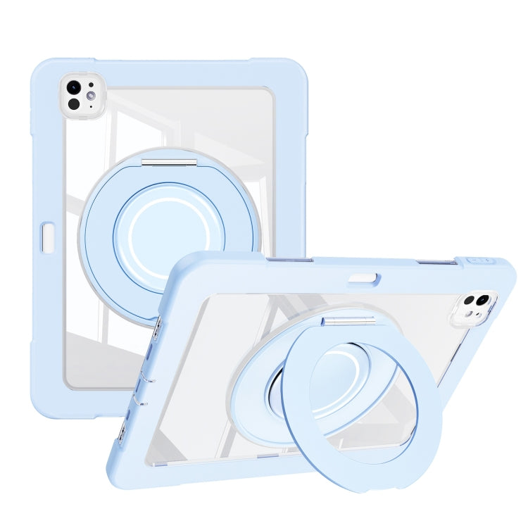 Crystal Armor PC Hybrid TPU Tablet Case with Pen Slot, For iPad Air 13 2026 / 2025 / 2024, For iPad Air 11 2026 / 2025 / 2024, For iPad Pro 13 2025 / 2024, For iPad Pro 11 2025 / 2024