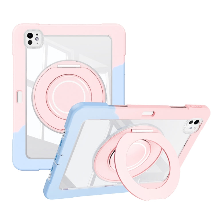 Crystal Armor PC Hybrid TPU Tablet Case with Pen Slot, For iPad Air 13 2026 / 2025 / 2024, For iPad Air 11 2026 / 2025 / 2024, For iPad Pro 13 2025 / 2024, For iPad Pro 11 2025 / 2024