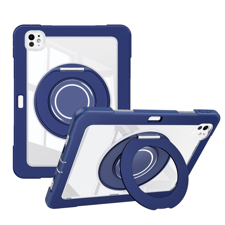 Crystal Armor PC Hybrid TPU Tablet Case with Pen Slot, For iPad Air 13 2026 / 2025 / 2024, For iPad Air 11 2026 / 2025 / 2024, For iPad Pro 13 2025 / 2024, For iPad Pro 11 2025 / 2024