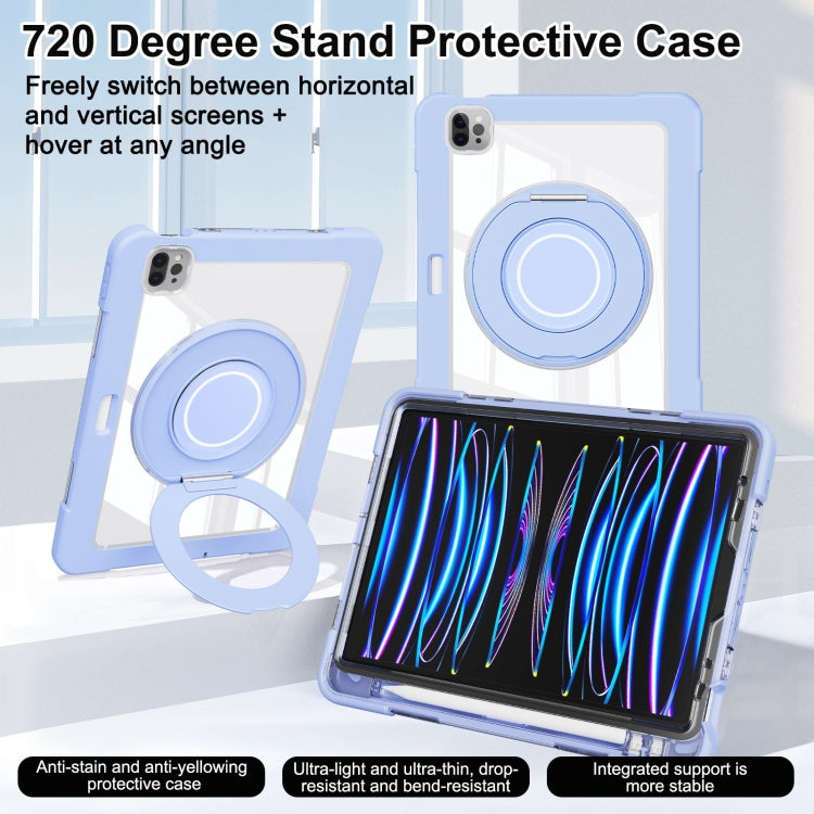 Crystal Armor PC Hybrid TPU Tablet Case with Pen Slot, For iPad Pro 11 2022 / Air 10.9 2022