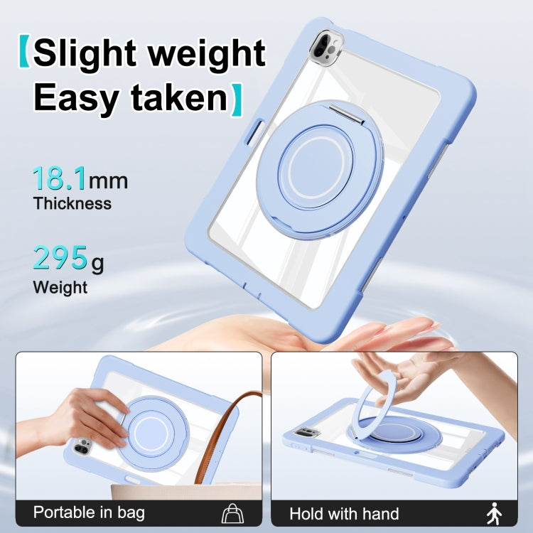 Crystal Armor PC Hybrid TPU Tablet Case with Pen Slot, For iPad Pro 11 2022 / Air 10.9 2022