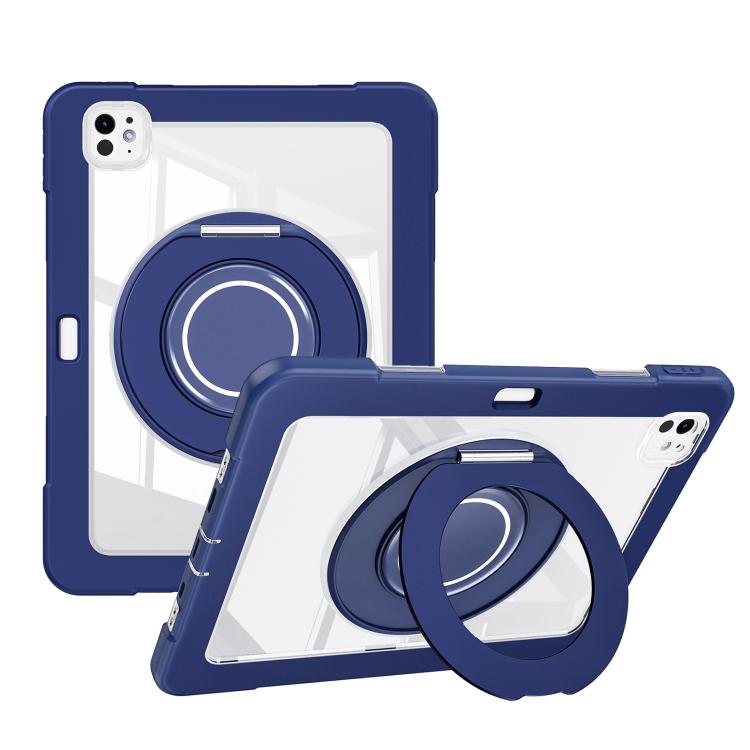 Crystal Armor PC Hybrid TPU Tablet Case with Pen Slot, For iPad Air 13 2026 / 2025 / 2024, For iPad Air 11 2026 / 2025 / 2024, For iPad Pro 13 2025 / 2024, For iPad Pro 11 2025 / 2024