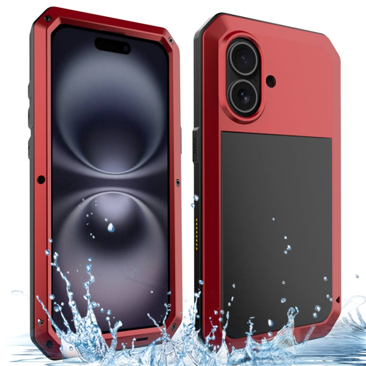 Shockproof IP54 Life Waterproof Phone Case, For iPhone 17 Pro Max, For iPhone 17 Pro, For iPhone 17, For iPhone 17 Air, For iPhone 16e, For iPhone 16 Pro Max, For iPhone 16 Pro, For iPhone 16 Plus