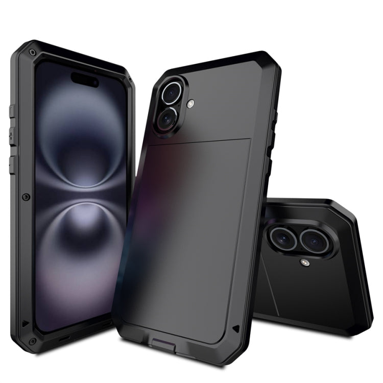 Shockproof IP54 Life Waterproof Phone Case, For iPhone 16