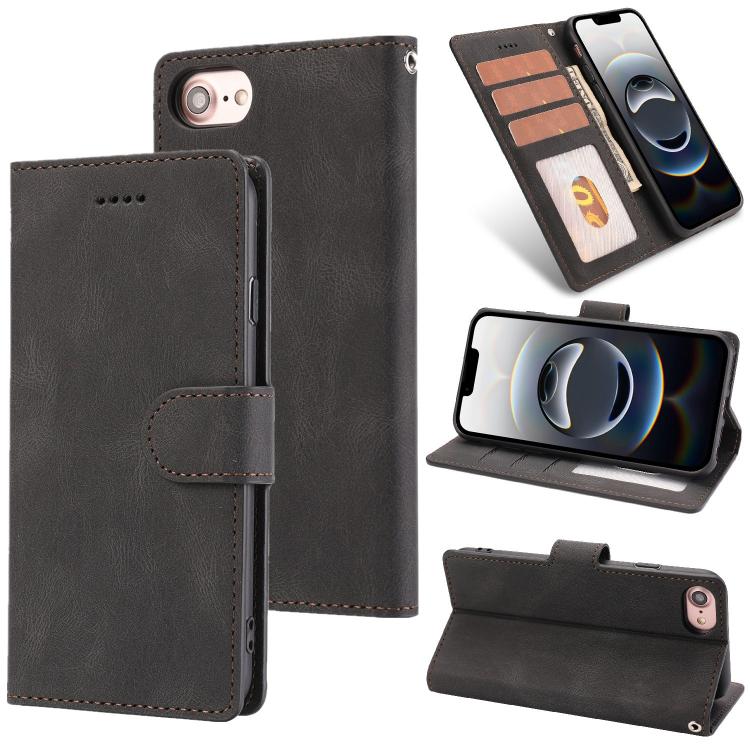 Fantasy Skin-feel Calfskin Texture Leather Phone Case, For iPhone SE 2024, For iPhone 16 Pro Max, For iPhone 16 Pro, For iPhone 16 Plus