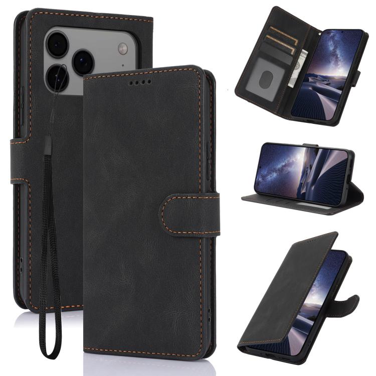 Fantasy Skin-feel Calfskin Texture Leather Phone Case, For iPhone 17 Pro Max, For iPhone 17 Pro, For iPhone 17, For iPhone 17 Air