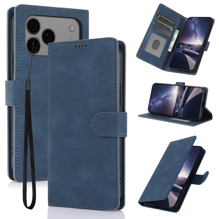 Fantasy Skin-feel Calfskin Texture Leather Phone Case, For iPhone 17 Pro Max, For iPhone 17 Pro, For iPhone 17, For iPhone 17 Air
