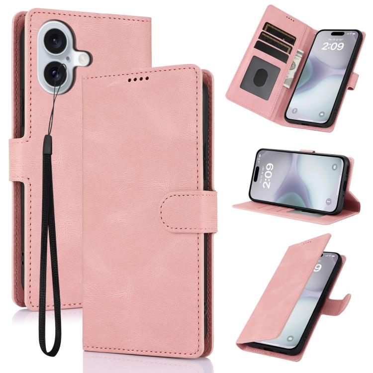 Fantasy Skin-feel Calfskin Texture Leather Phone Case, For iPhone 17 Pro Max, For iPhone 17 Pro, For iPhone 17, For iPhone 17 Air
