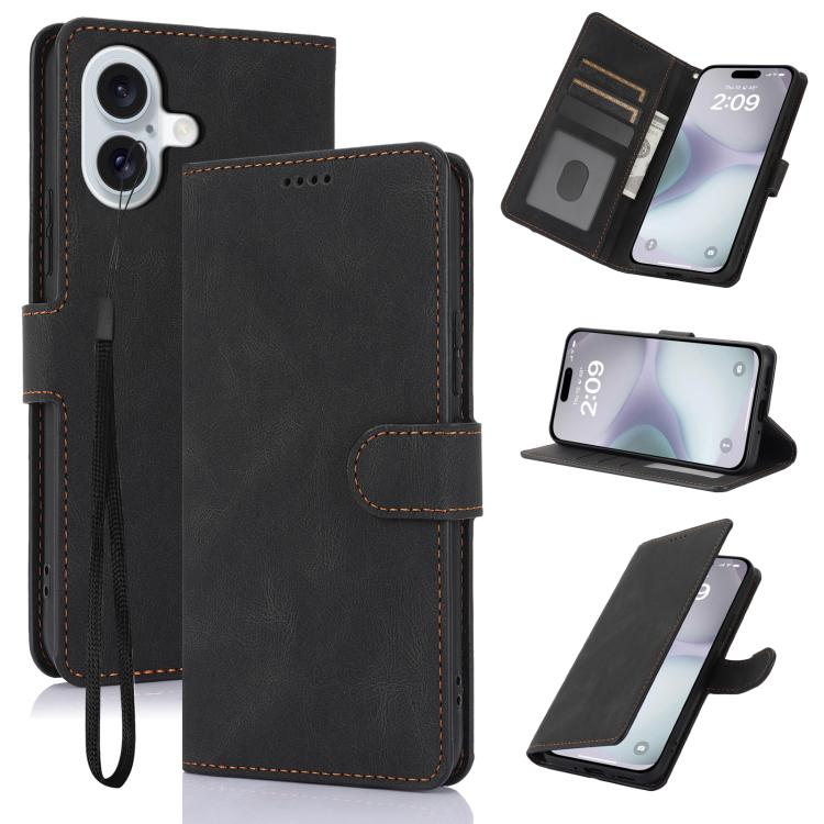 Fantasy Skin-feel Calfskin Texture Leather Phone Case, For iPhone 17 Pro Max, For iPhone 17 Pro, For iPhone 17, For iPhone 17 Air