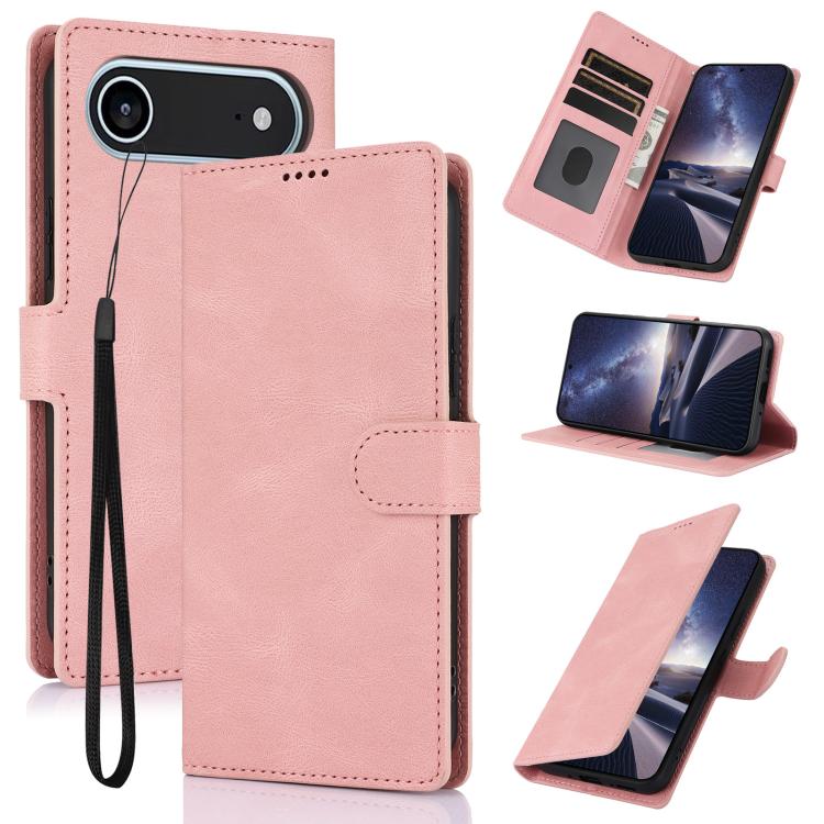 Fantasy Skin-feel Calfskin Texture Leather Phone Case, For iPhone 17 Pro Max, For iPhone 17 Pro, For iPhone 17, For iPhone 17 Air