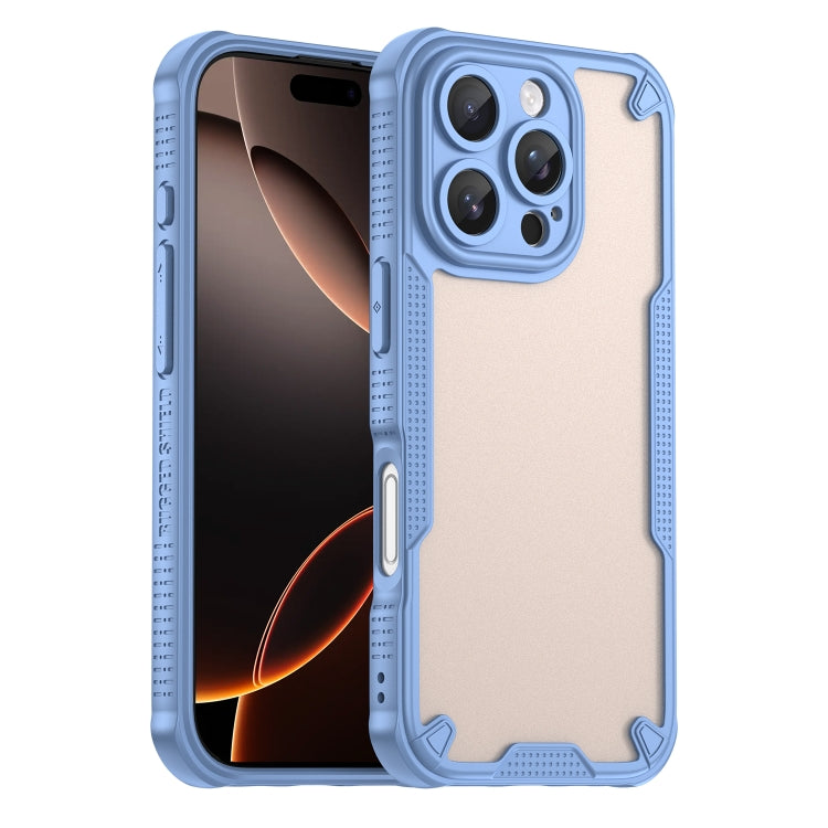 Armor Glaze PC Hybrid TPU Phone Case, For iPhone 16, For iPhone 15 Pro Max, For iPhone 15 Pro, For iPhone 15 Plus