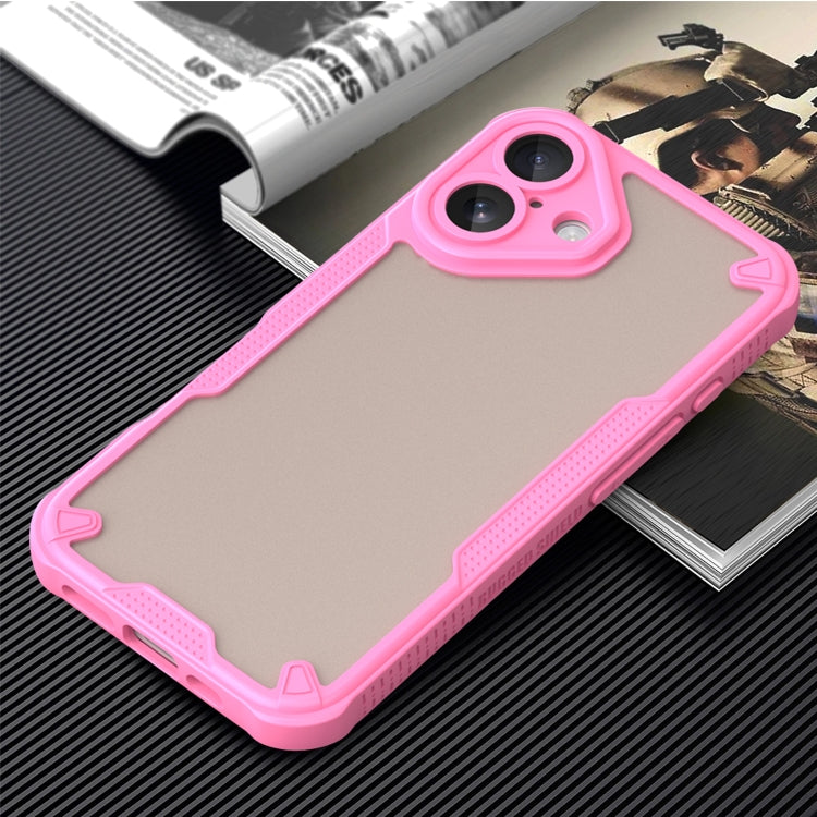 Armor Glaze PC Hybrid TPU Phone Case, iPhone 16e, For iPhone 16 Pro Max, For iPhone 16 Pro, For iPhone 16 Plus