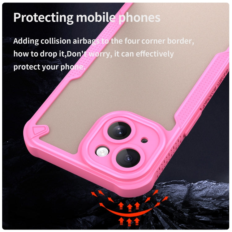 Armor Glaze PC Hybrid TPU Phone Case, For iPhone 16, For iPhone 15 Pro Max, For iPhone 15 Pro, For iPhone 15 Plus