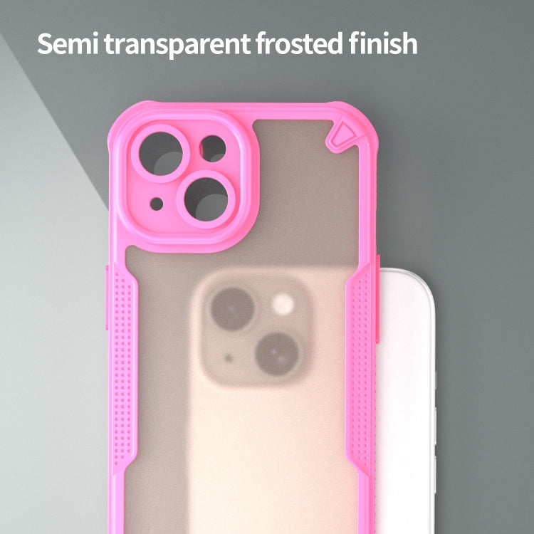 Armor Glaze PC Hybrid TPU Phone Case, For iPhone 16, For iPhone 15 Pro Max, For iPhone 15 Pro, For iPhone 15 Plus