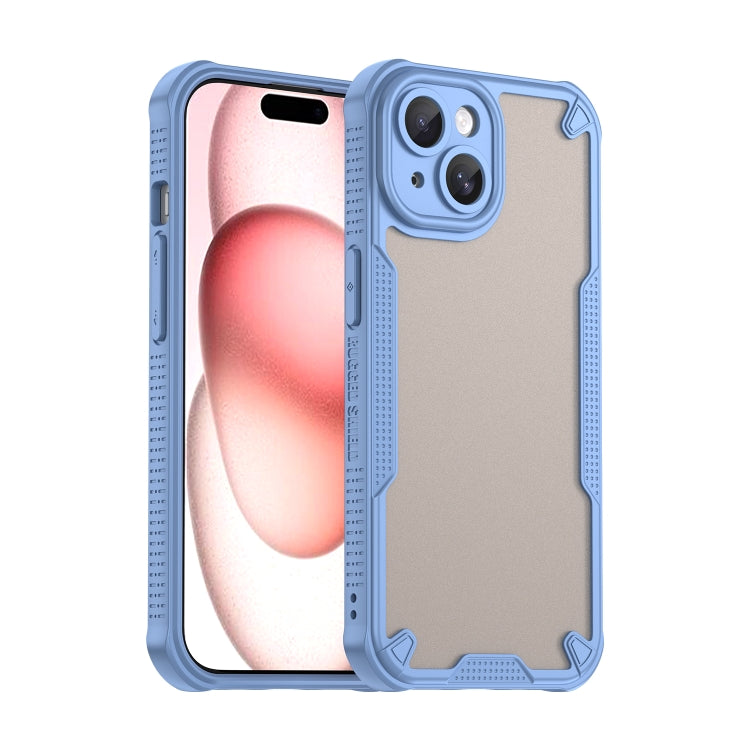 Armor Glaze PC Hybrid TPU Phone Case, For iPhone 16, For iPhone 15 Pro Max, For iPhone 15 Pro, For iPhone 15 Plus
